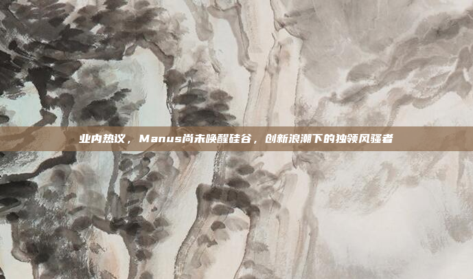 业内热议，Manus尚未唤醒硅谷，创新浪潮下的独领风骚者